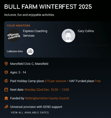 bull farm 2 Express Coaching Services Bull Farm HAF October Camp